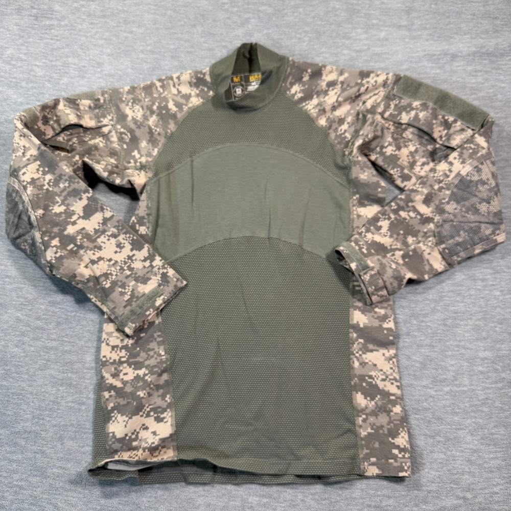 Massif Army Combat Shirt‎ Men's Medium ACU Camo Tactical Military
